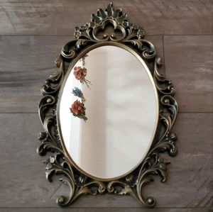 Bronze/gold plastic mirror
